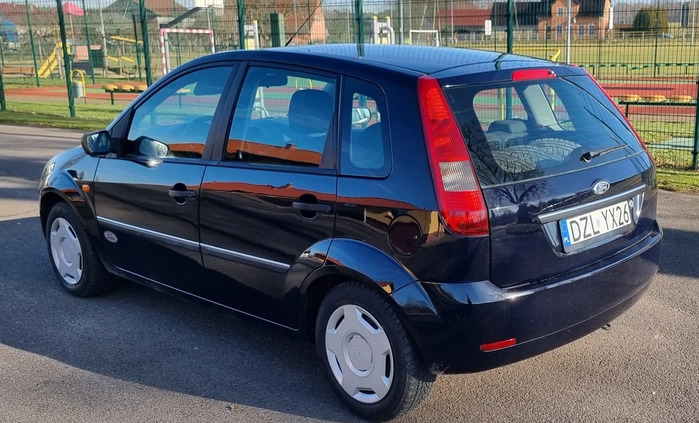 Ford Fiesta cena 5800 przebieg: 205700, rok produkcji 2005 z Bolesławiec małe 172